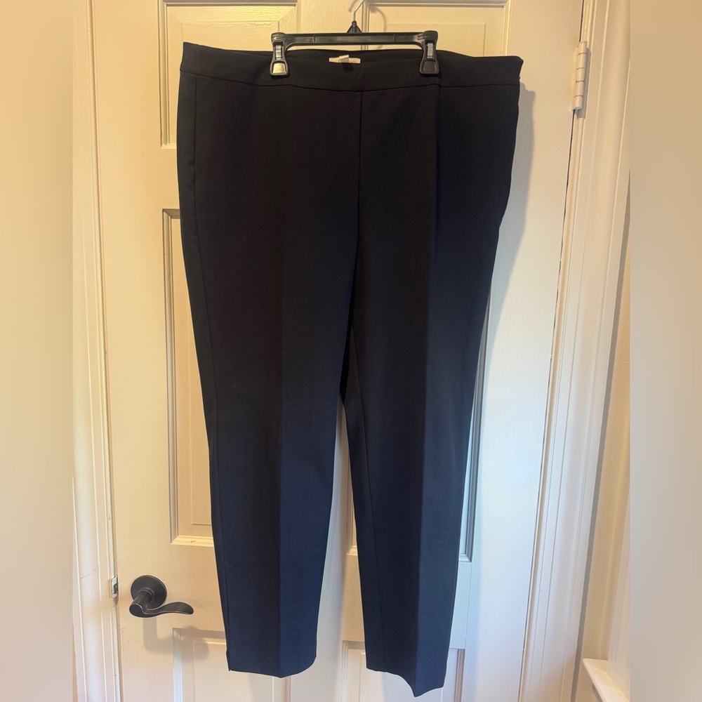 Eileen Fisher Classic Black Trousers